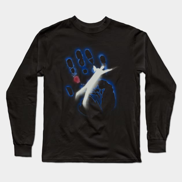 The X-Files Spooky Handprint Long Sleeve T-Shirt by NerdShizzle